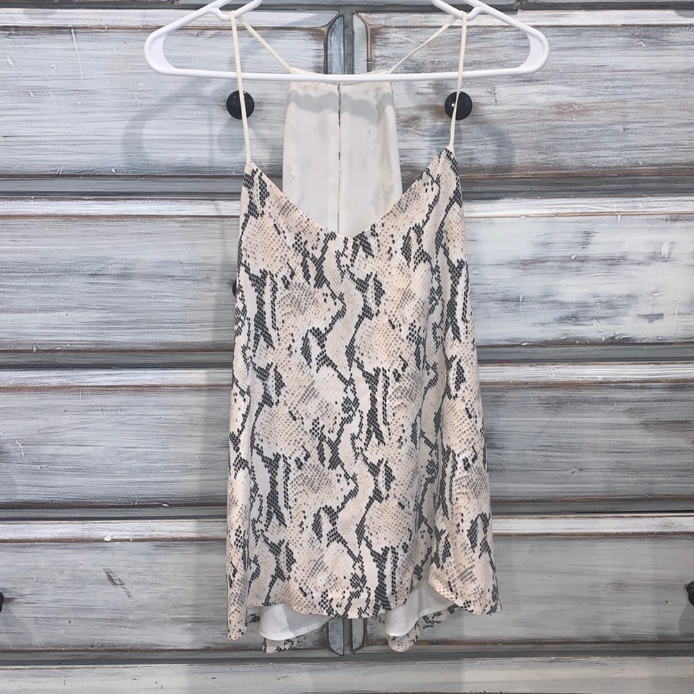 Express Snake Skin Tank Top